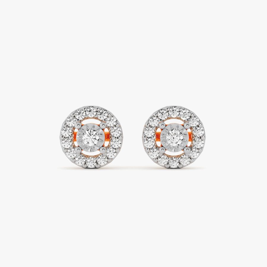 Stunning Rose Gold Astra Earrings