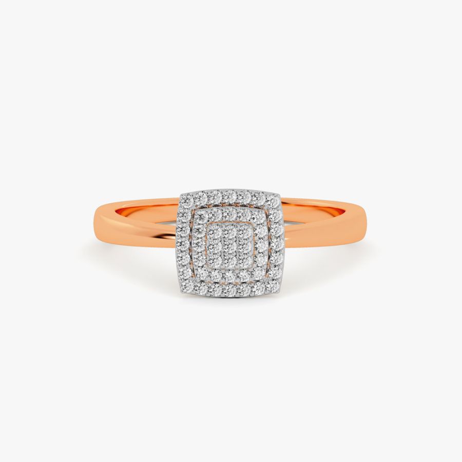 Glossy 14KT Yellow Gold Ring