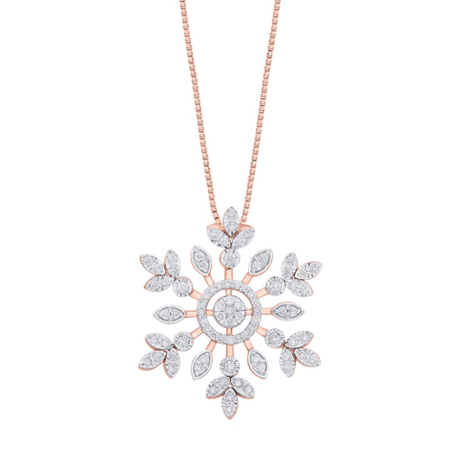 Classy Pendant in 14KT Rose Gold