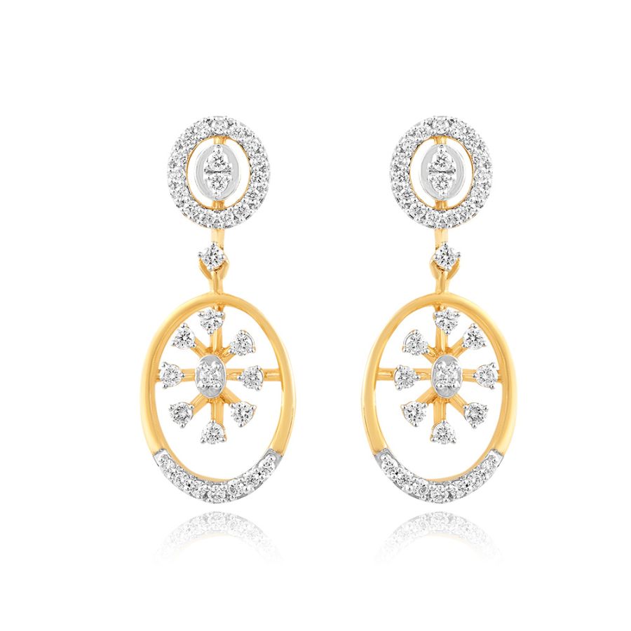 Radiant Elegance Diamond Earrings