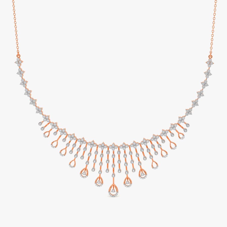 Delicate Diamond Necklace