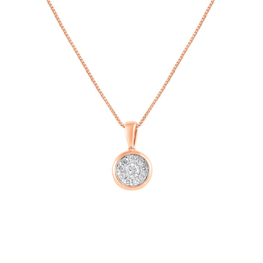 Gorgeous Geometric Rose Gold Necklace