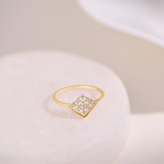 Everyday Sparkle 9KT Yellow Gold Diamond Ring
