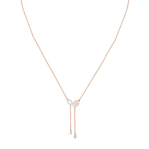 Geometric Design Diamond Necklace