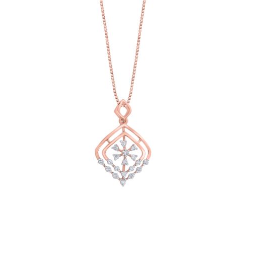 【AVARON】One Diamond Star Necklace k18 One Diamond Star Necklace – AVARON