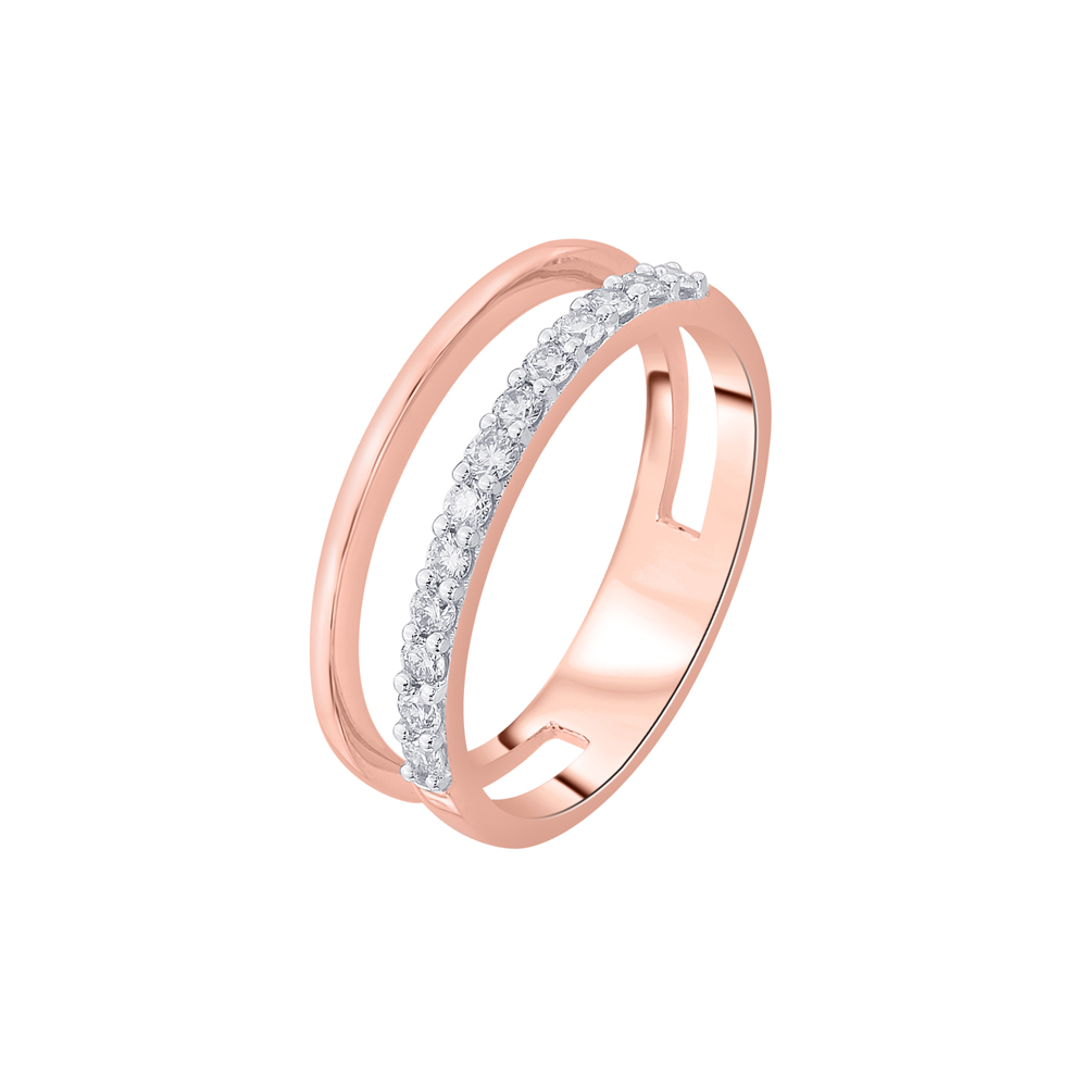 Ethereal Yellow Gold And Diamond Ring